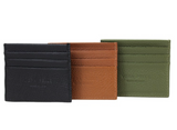 Personalised Leather Card Holder - 14 colours (6951439368326)