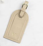 Passport and Luggage Tag Set - Taupe Grained (6653016211590)