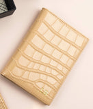 Personalised Travel Wallet - Taupe Croc (5141812215942)
