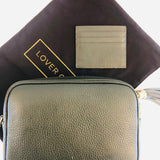 Personalised Real Leather Bag and Cardholder Gift Set (6859394285702)