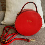 Personalised Round Bag - Red (6704185344134)