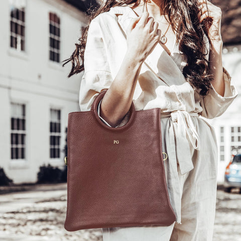 Cross Body Bag with Top Handle