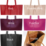 Leather Tote Bag - 15 Colours (2213101109310)