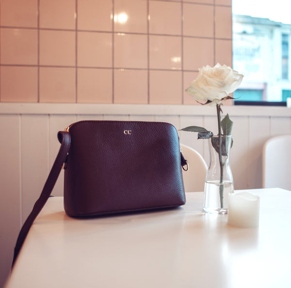 Personalised Leather Cross Body Bag - 18 colours (2213098291262)